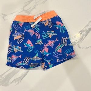 Like New Chubbies “lil sharks”